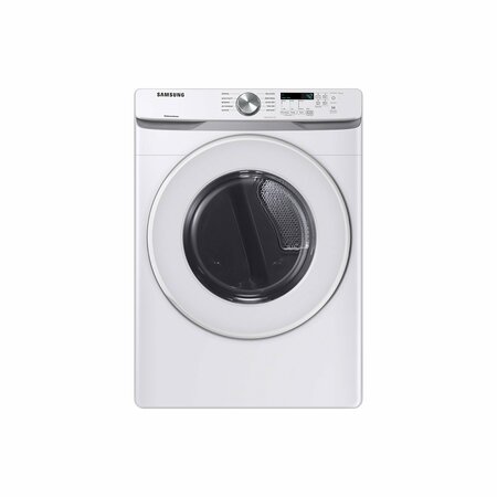 ALMO 7.5 cu. ft. Electric Sensor Dry Dryer with Smart Care and Interior Drum Light in White DVE45T6000W